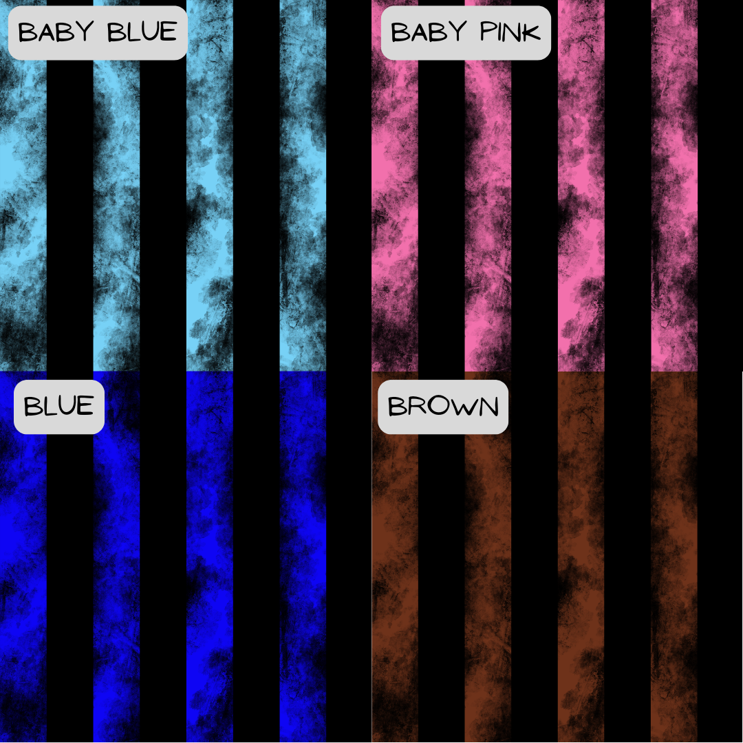 Grunge Stripes - Various Colour Options