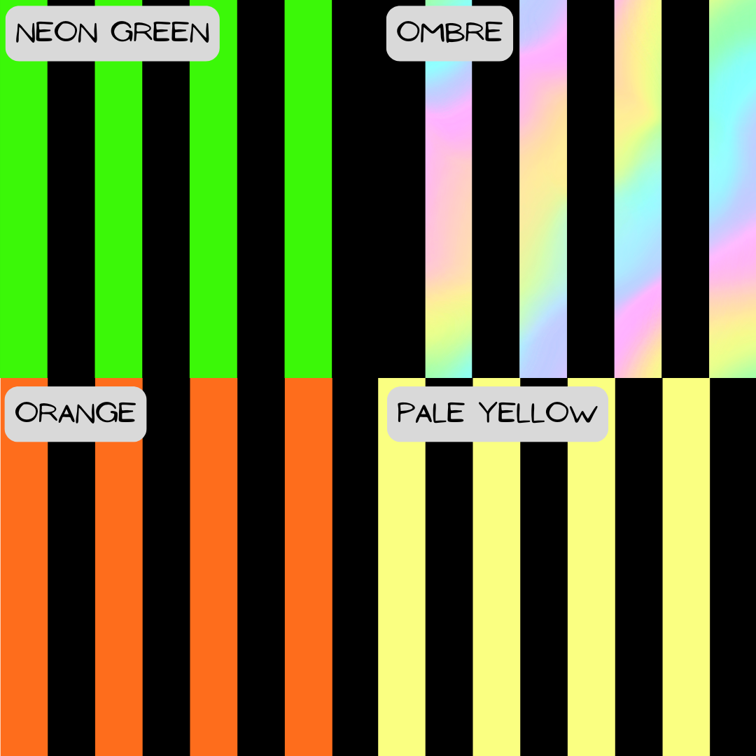 Stripes - Various Colour Options