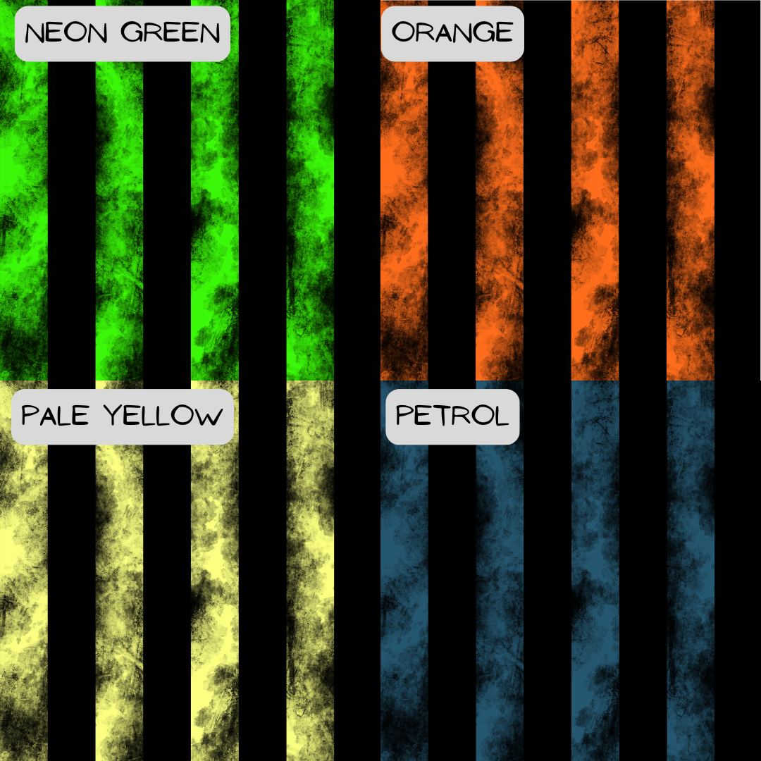 Grunge Stripes - Various Colour Options