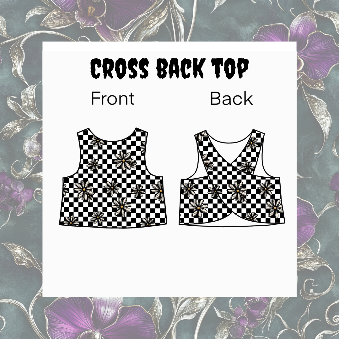Cross Back Top - Adults