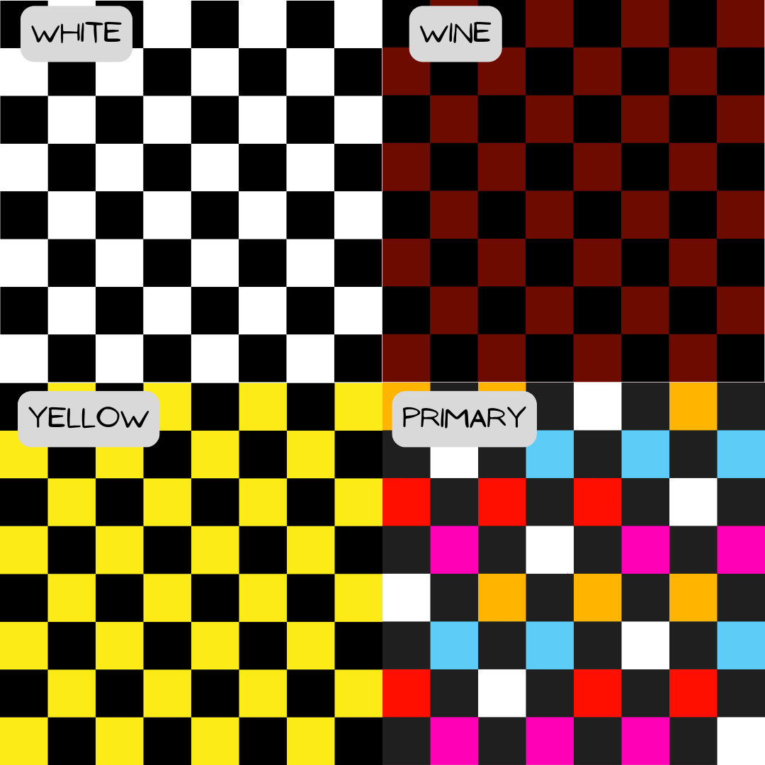 Check - Various Colour Options