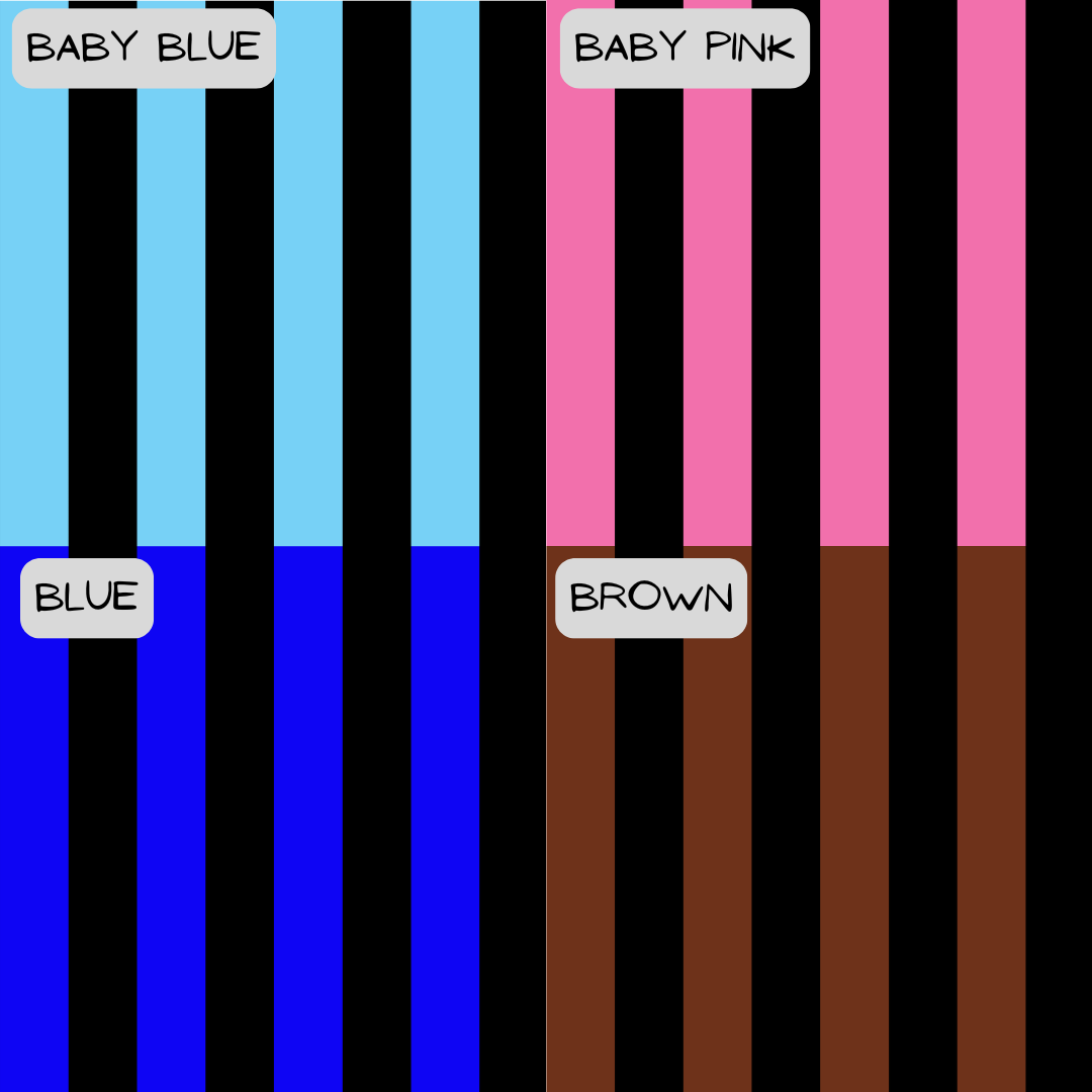 Stripes - Various Colour Options
