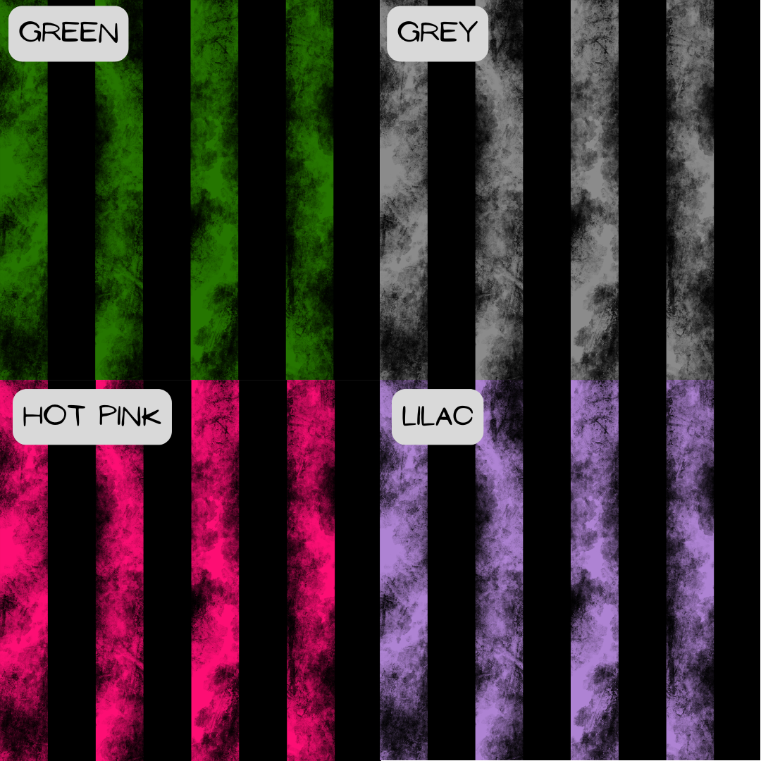 Grunge Stripes - Various Colour Options