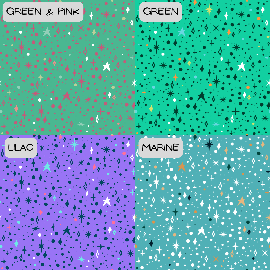 Sketchy Stars - Various Colour Options