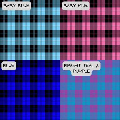 Bold Plaid - Various Colour Options