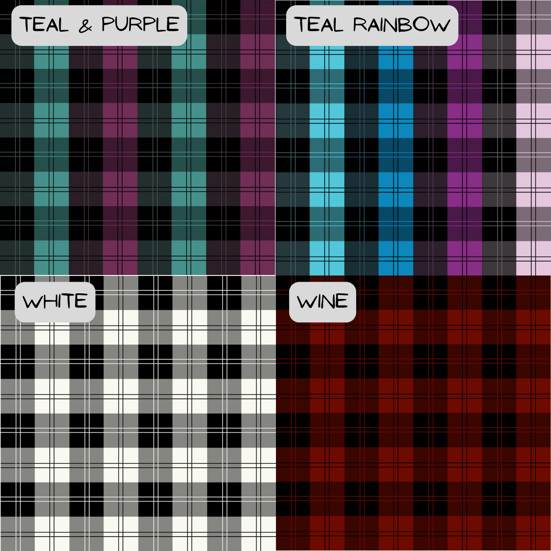Bold Plaid - Various Colour Options