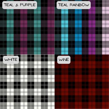 Bold Plaid - Various Colour Options