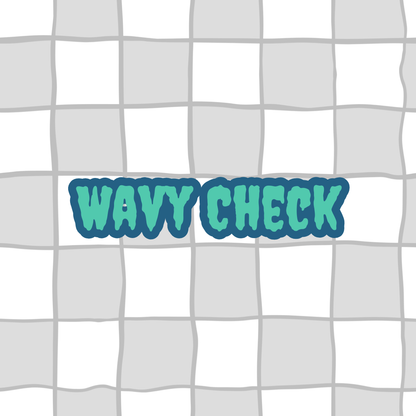 Wavy Check - Various Colour Options