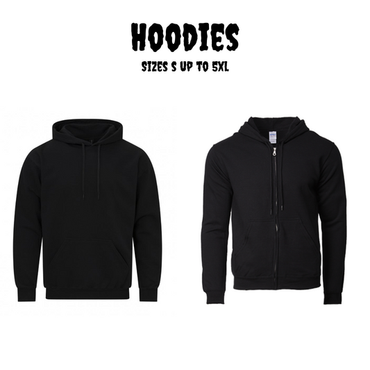 Vinyl & DTF Hoody - Adults