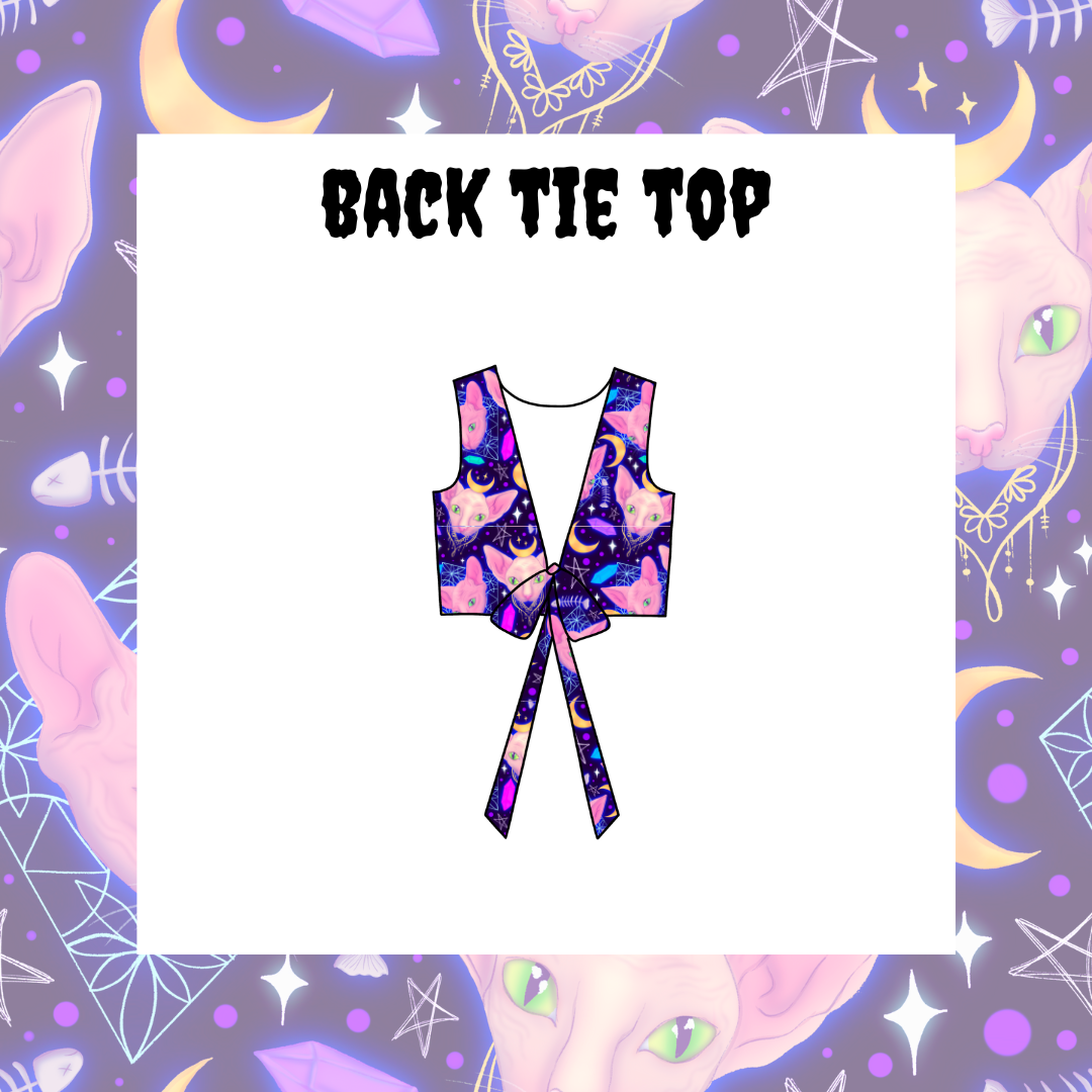 Back Tie Top - Adults
