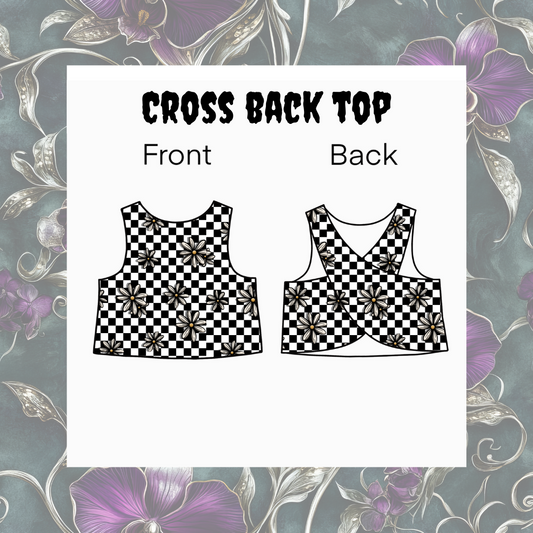Cross Back Top - Adults