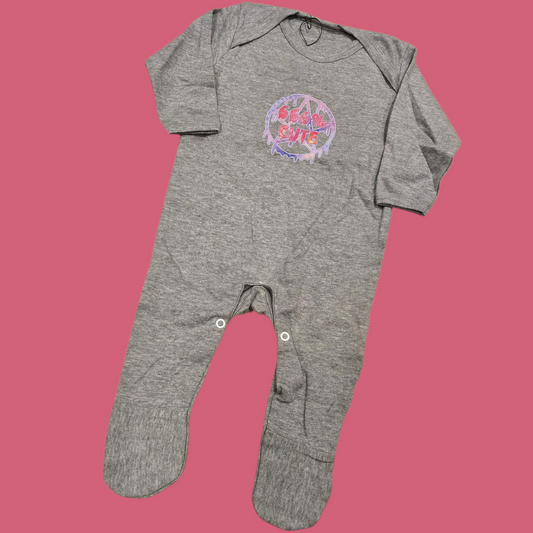 666% Cute Sleepsuit - 6-12m
