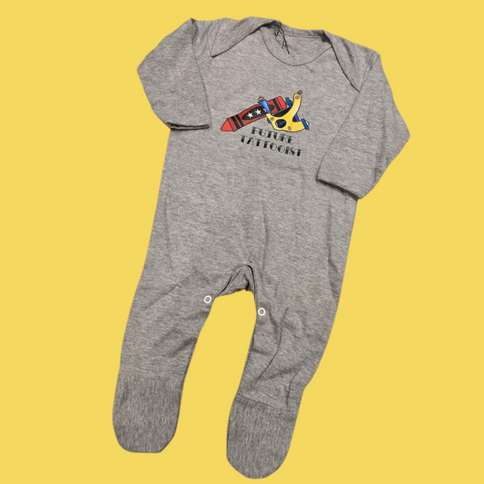 Future Tattooist Sleepsuit - 6-12m