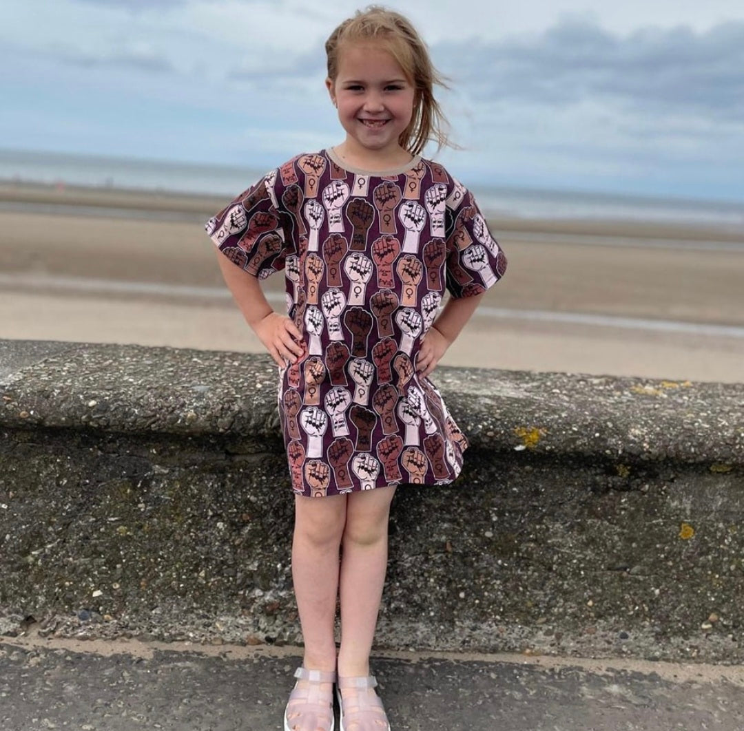 Oversized Tee Dress - Kids