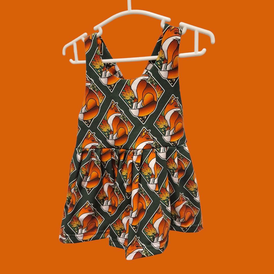 Cross-Back Peplum - Kids